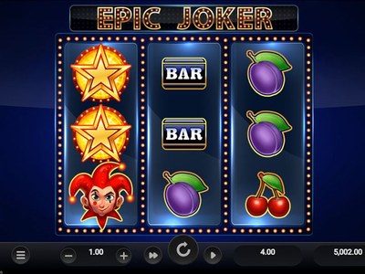 Epic Joker — Слот Epic Joker с классическим джокером, фруктовой комбинаторикой и фриспинами